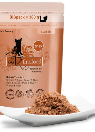 Catz Finefood Classic N.25 Kurczak i Tuńczyk saszetka 300g
