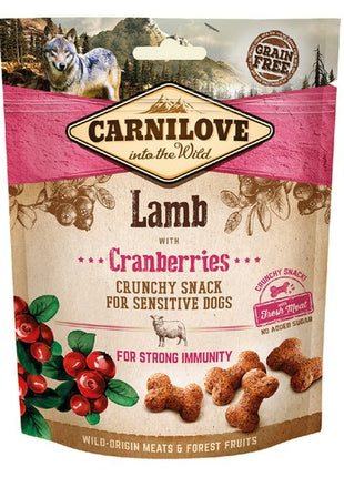 Carnilove Dog Snack Fresh Crunchy Lamb+Cranberries 200g