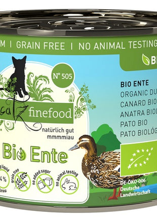 Catz Finefood Bio N.505 Kaczka puszka 200g