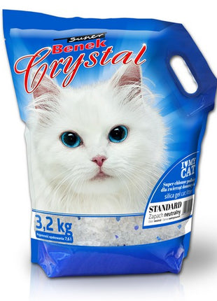 Super Benek Crystal Silikonowy 7,6 L / 3,2 kg