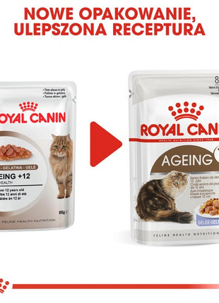 Royal Canin Ageing +12 karma mokra w galaretce dla kotów dojrzałych saszetka 85g