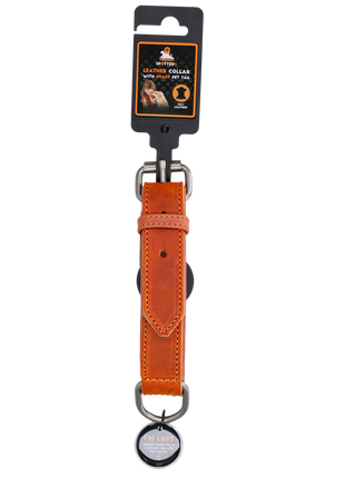 Spotted! Pro Leren Halsband - Cognac