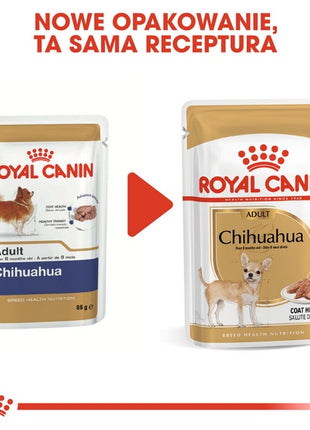 Royal Canin Chihuahua Adult karma mokra – pasztet, dla psów dorosłych rasy chihuahua saszetka 85g