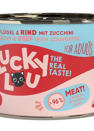 Lucky Lou Lifestage Adult Drób i wołowina puszka 200g