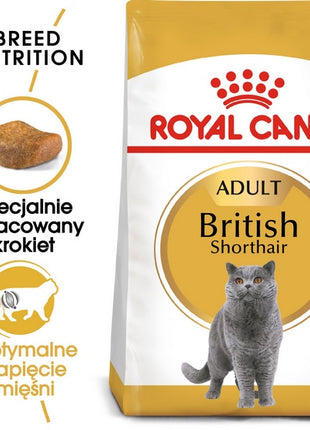 Royal Canin British Shorthair Adult karma sucha dla kotów dorosłych rasy brytyjski krótkowłosy 2kg