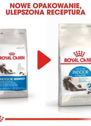 Royal Canin Indoor Long Hair karma sucha dla kotów dorosłych, długowłose, przebywających wyłącznie w domu 400g