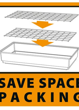 Ferplast Klatka Rabbit 100 szara [57052370] ^^