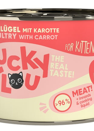 Lucky Lou Lifestage Kitten Drób puszka 200g
