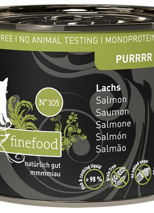Catz Finefood Purrrr N.105 Łosoś puszka 190g