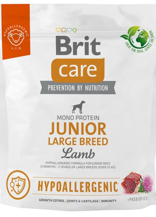 Brit Care Hypoallergenic Junior Large Lamb 1kg
