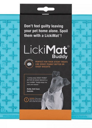 LickiMat Buddy Krzyżyk miękki turkusowy