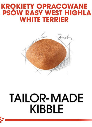 Royal Canin West Highland White Terrier Adult karma sucha dla psów dorosłych rasy west highland white terrier 1,5kg