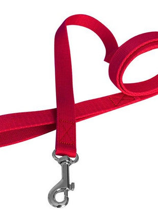 CHABA Smycz taśma - 25mm czerwona