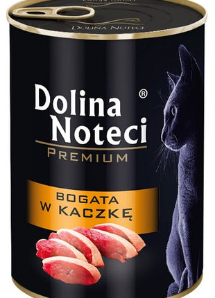 Dolina Noteci Premium Kot Bogata w kaczkę puszka 400g