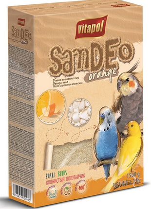Vitapol Piasek dla ptaków pomarańczowy 1,5kg [2091]