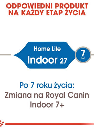 Royal Canin Indoor karma sucha dla kotów dorosłych, przebywających wyłącznie w domu 4kg