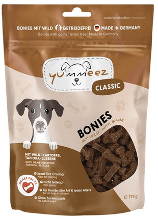 Yummeez bezzbożowe Kosteczki Dziczyzna 175g