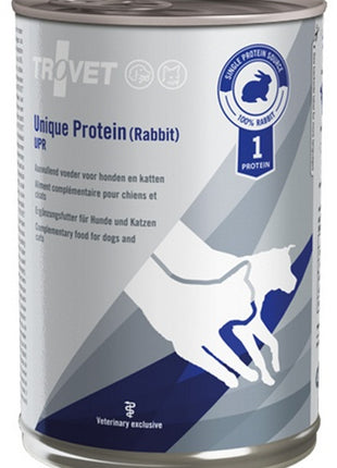 Trovet Unique Protein UPR Królik dla psa i kota puszka 400g