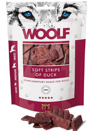 Woolf Soft Strips of Duck 100g