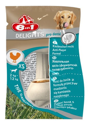 8in1 Dental Delights Bones XS