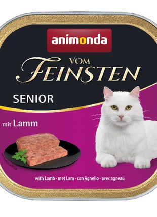 Animonda vom Feinsten Cat Senior z Jagnieciną tacka 100g