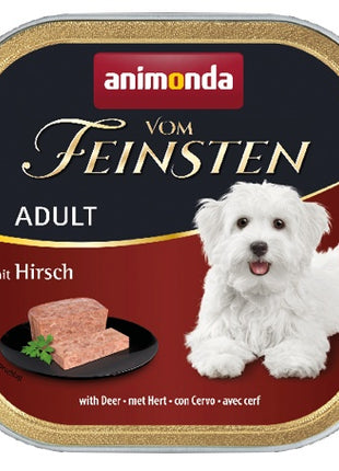 Animonda vom Feinsten Dog Adult Jeleń tacka 150g