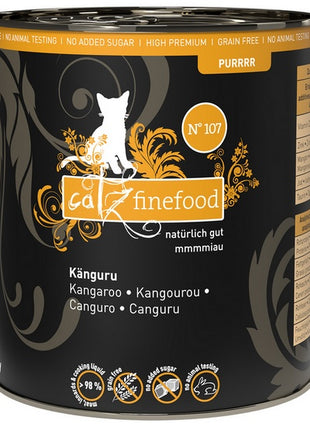 Catz Finefood Purrrr N.107 Kangur puszka 800g