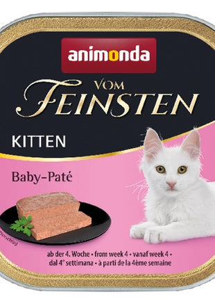 Animonda vom Feinsten Cat Kitten Baby Pate tacka 100g