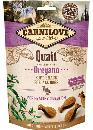 Carnilove Dog Snack Fresh Soft Quail+Oregano 200g