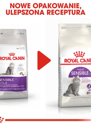 Royal Canin Sensible karma sucha dla kotów dorosłych, o wrażliwym przewodzie pokarmowym 4kg