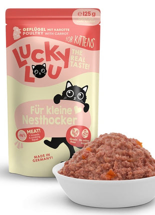 Lucky Lou Lifestage Kitten Drób saszetka 125g