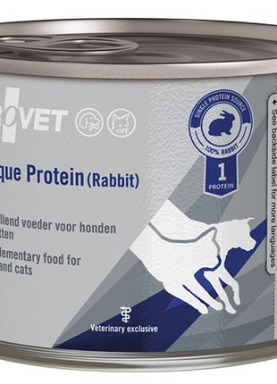 Trovet Unique Protein UPR Królik dla psa i kota puszka 200g
