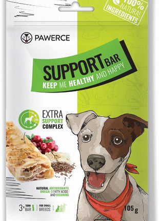Pawerce Support Bar Small Breeds 3szt/op 105g/12cm