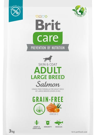 Brit Care Grain Free Adult Large Breed Salmon 3kg