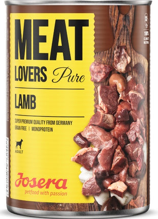 Josera Meat Lovers Pure Jagnięcina puszka 400g