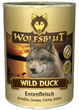 Wolfsblut Dog Wild Duck - kaczka i ziemniaki puszka 395g