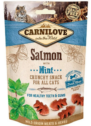 Carnilove Cat Snack Fresh Crunchy Salmon+Mint 50g