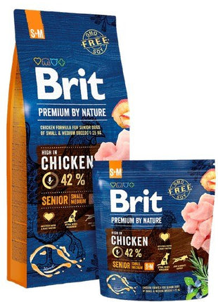 Brit Premium By Nature Senior S+M Small + Medium 3kg