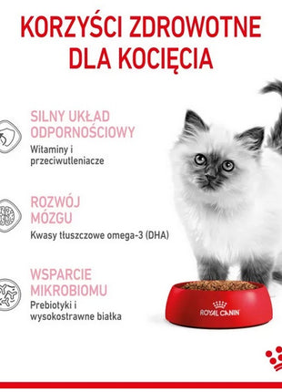 Royal Canin Kitten karma sucha dla kociąt od 4 do 12 miesiąca życia 2kg