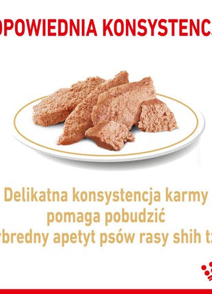 Royal Canin Shih Tzu Adult karma mokra dla psów dorosłych rasy shih tzu saszetka 85g