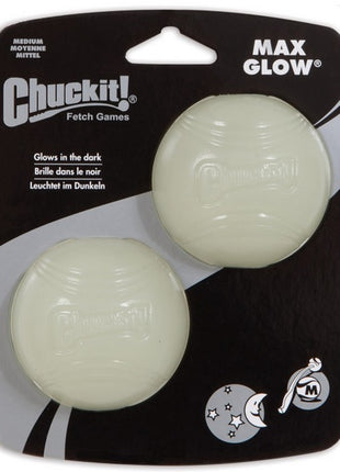 Chuckit! Max Glow Ball Medium 2pak [33067]