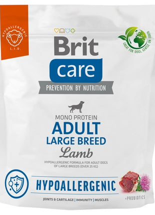 Brit Care Hypoallergenic Adult Large Lamb 1kg