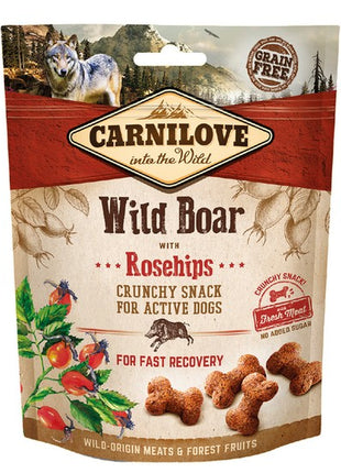 Carnilove Dog Snack Fresh Crunchy Wild Boar+Rosehips 200g