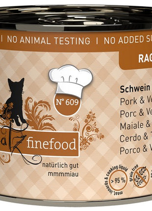 Catz Finefood Ragout N.609 Wieprzowina i Cielęcina puszka 190g