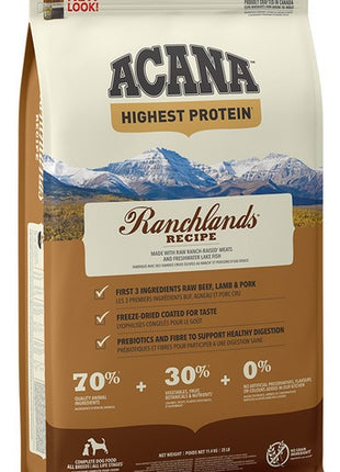 Acana Highest Protein Ranchlands Dog 11,4kg