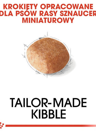 Royal Canin Miniature Schnauzer Adult karma sucha dla psów dorosłych rasy schnauzer miniaturowy 3kg