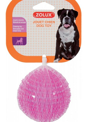 Zolux Zabawka TPR POP Piłka z kolcami 8cm różowa [479070FRA]