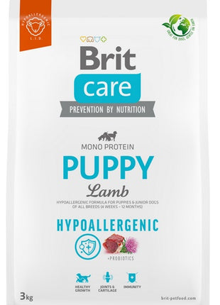 Brit Care Hypoallergenic Puppy Lamb 3kg