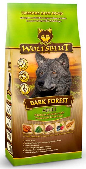 Wolfsblut Dog Dark Forest - dziczyzna i bataty 2kg