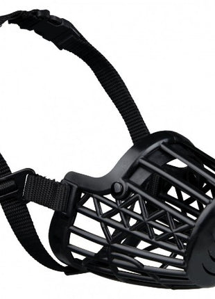 Trixie Kaganiec plastikowy dla psa rozmiar 5 (M-L) czarny [17605]